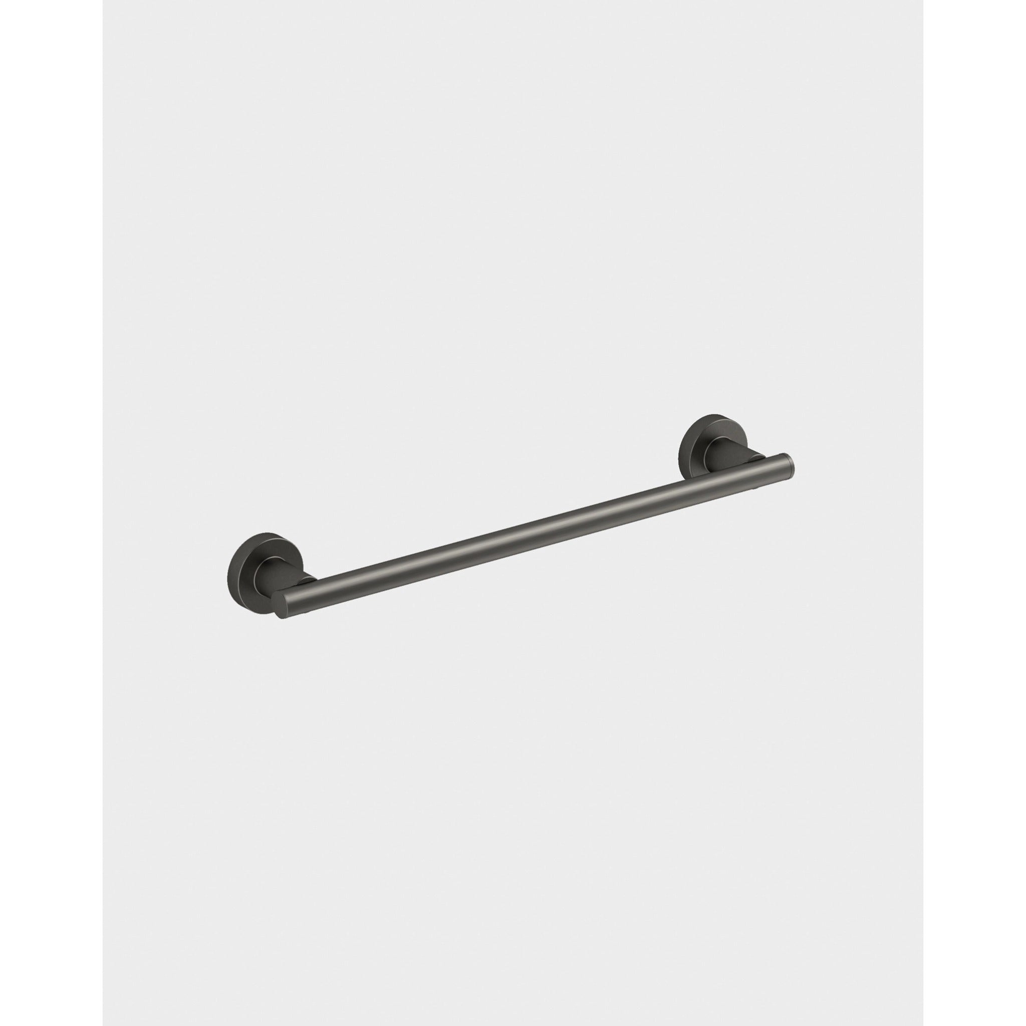Sonia Bath Gun Metal Havlu Askısı – 40 cm Rafine Detay