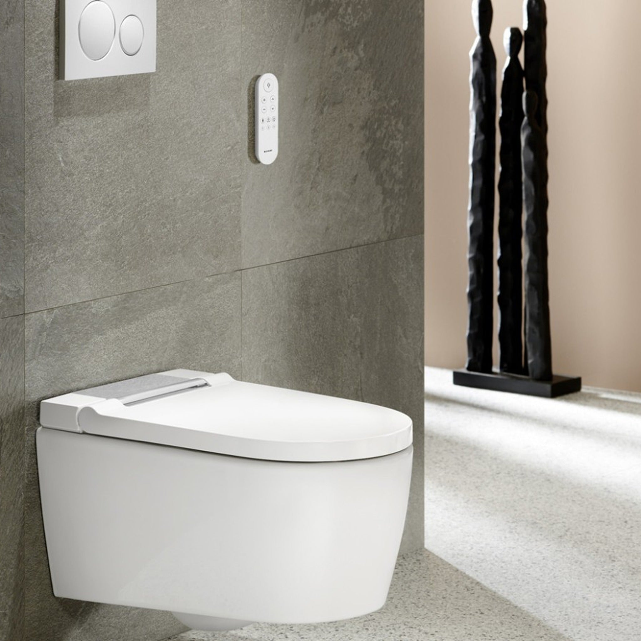 Geberit AquaClean Sela Beyaz — Sigma20 ile