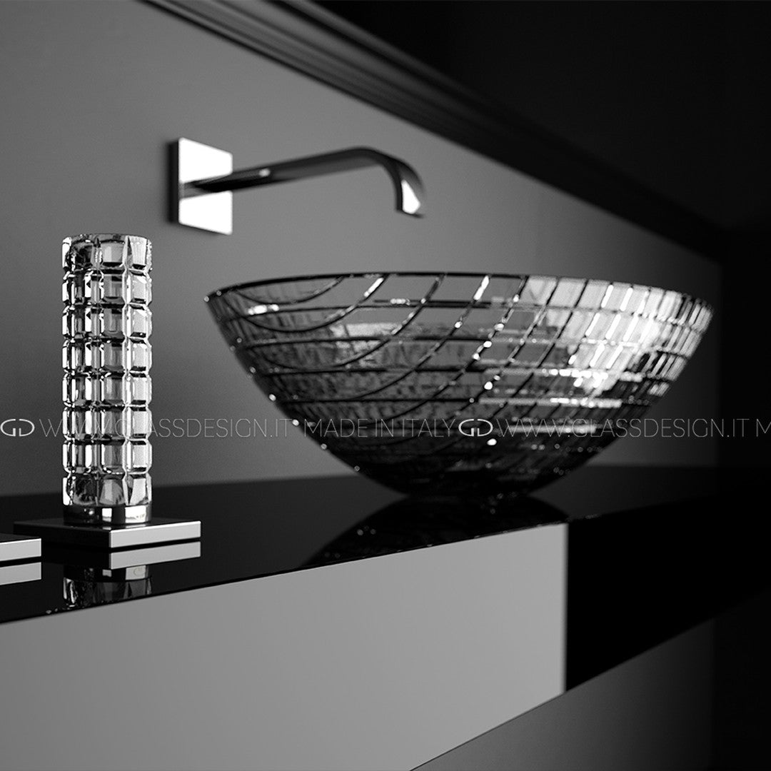 Glass Design Luxor: İtalyan Kristal Çanak Lavabo Koleksiyonu