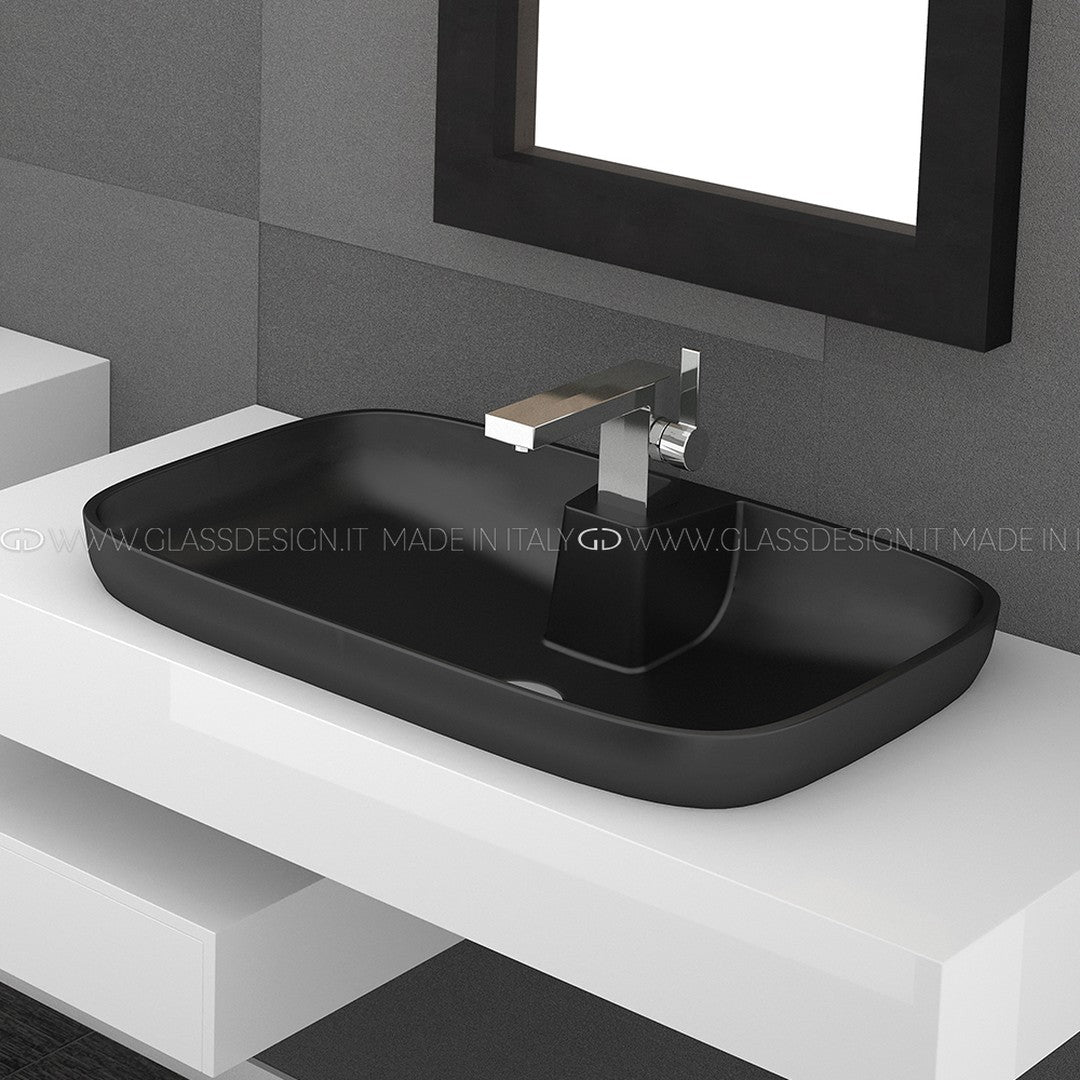 Glass Design Volcano: Mat Seramik Lüks Banyo Koleksiyonu