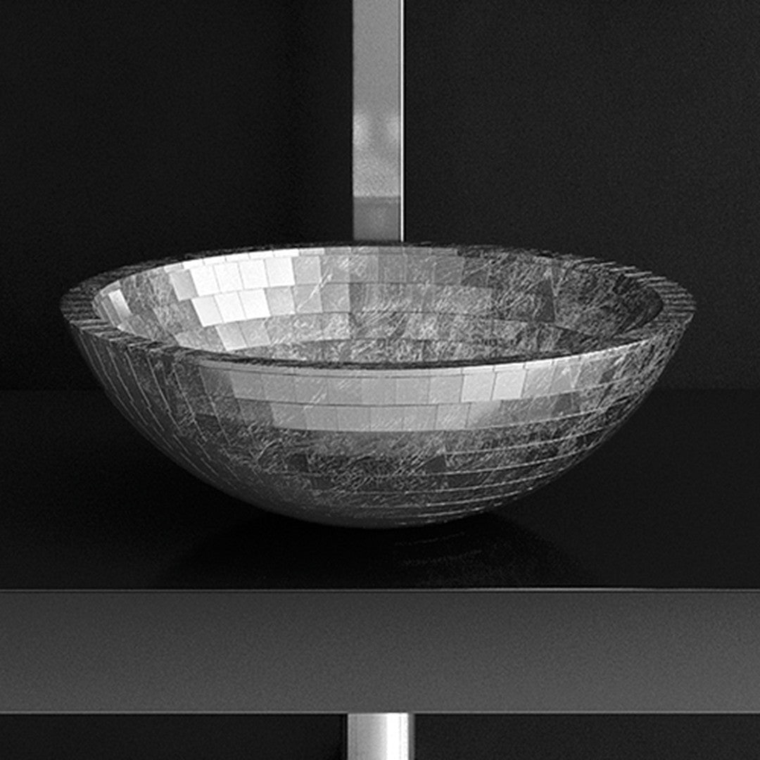 Glass Design Mosaic Sotto: Kristal Çanak Lavabo Koleksiyonu