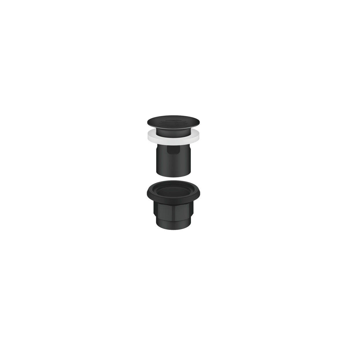 Dornbracht SERIES-VARIOUS Izgaralı Süzgeç 1 1/4" — Mat Siyah