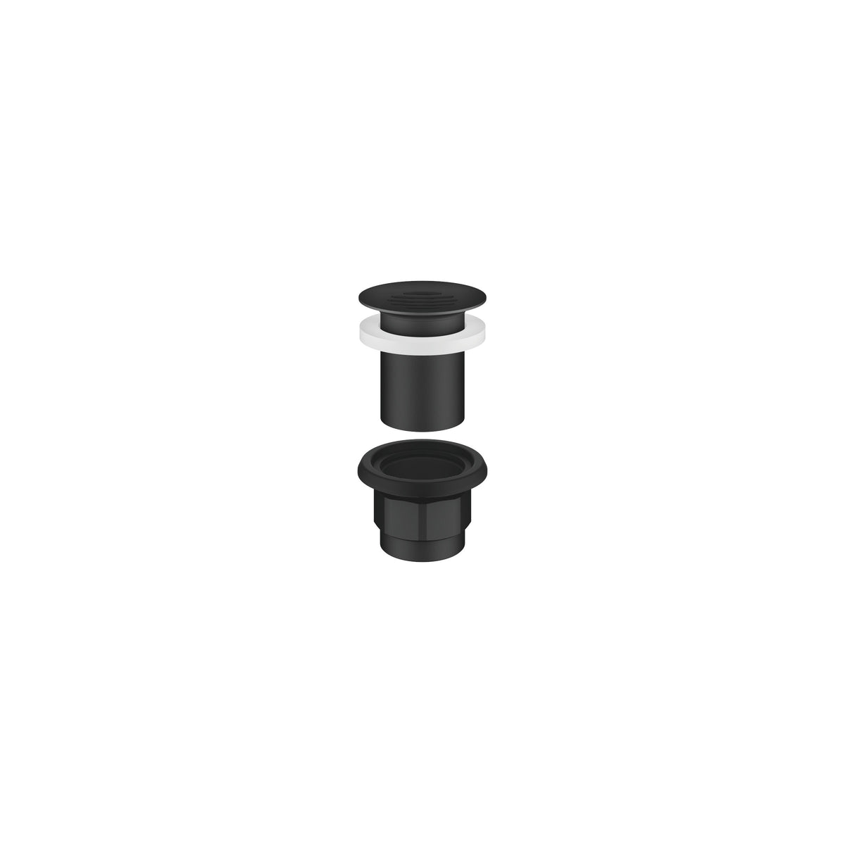 Dornbracht SERIES-VARIOUS Izgaralı Süzgeç 1 1/4" — Mat Siyah