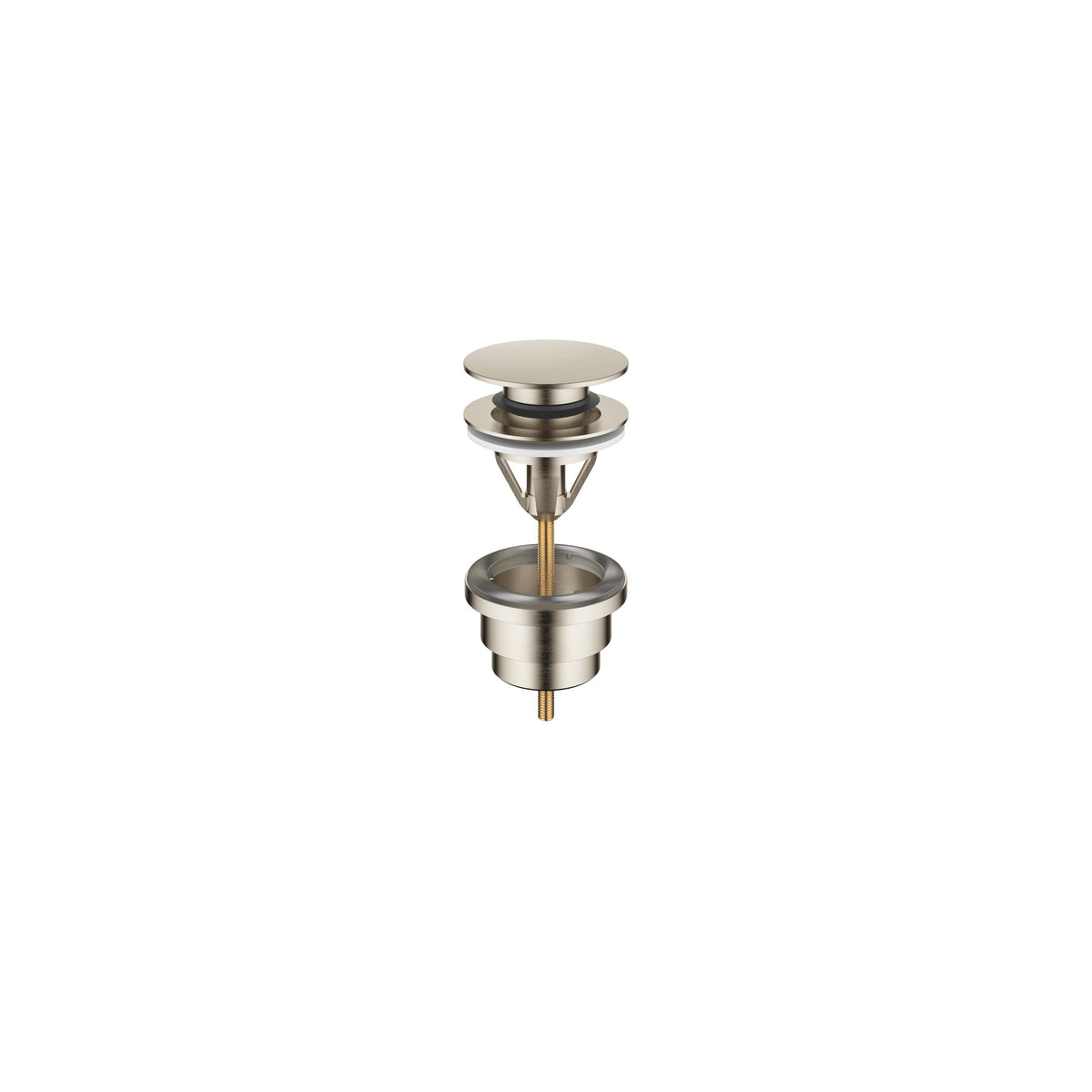 Dornbracht SERIES-VARIOUS Lavabo Süzgeci, Bas-Aç 1 1/4" — Fırçalanmış Platin
