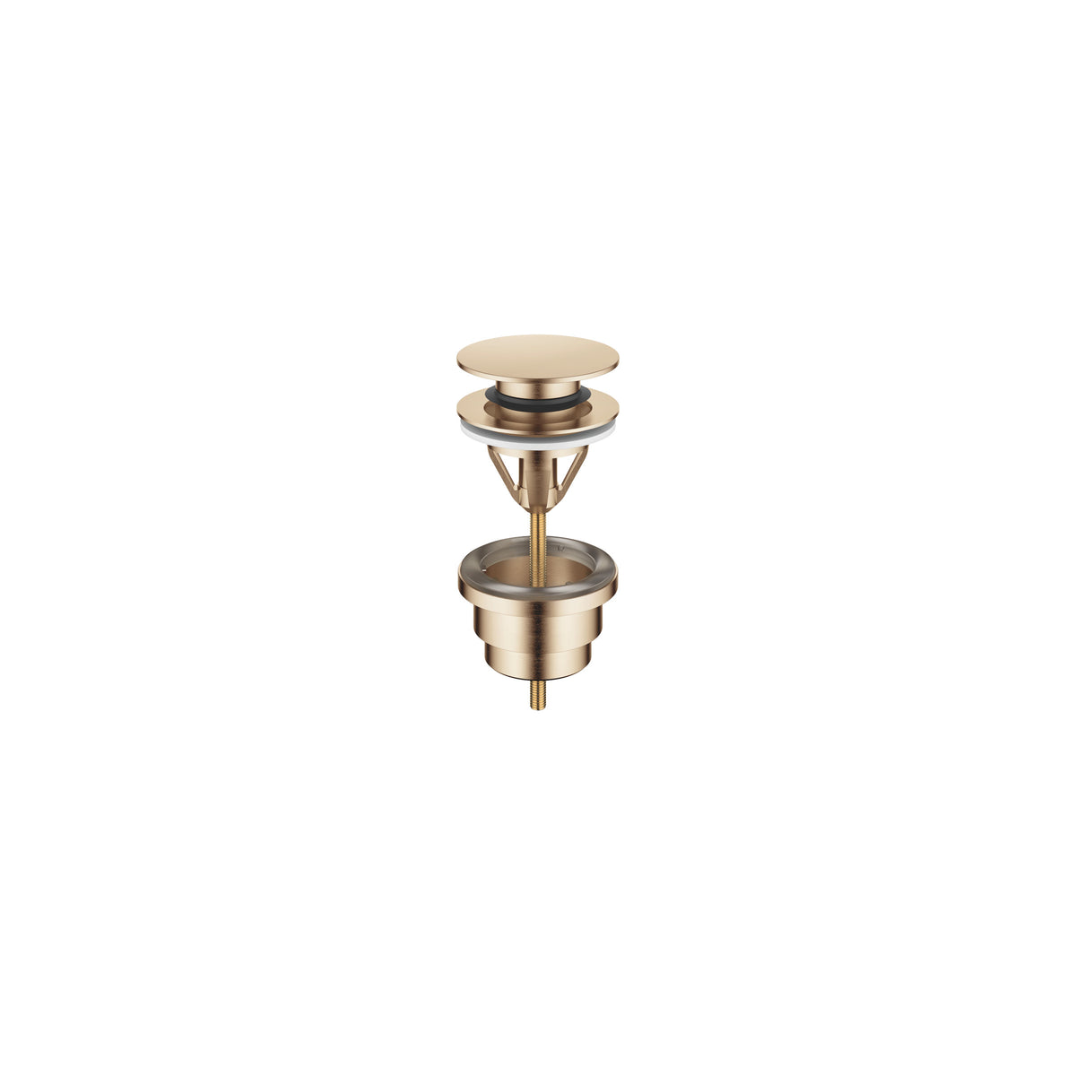 Dornbracht SERIES-VARIOUS Lavabo Süzgeci, Bas-Aç 1 1/4" — Fırçalanmış Açık Altın (PVD)