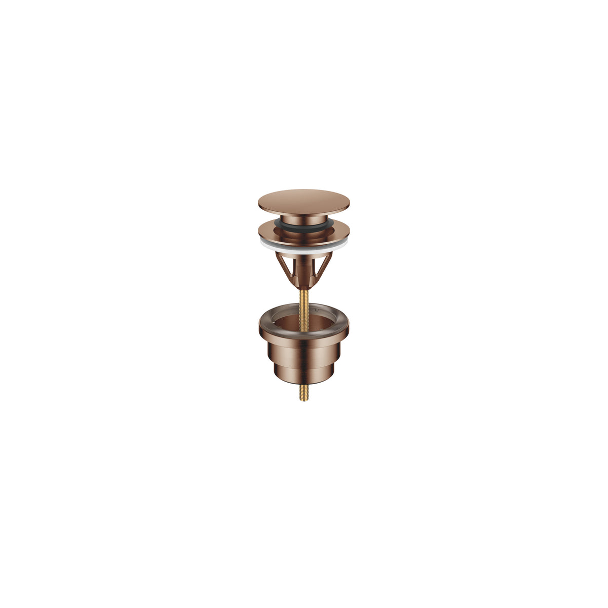 Dornbracht SERIES-VARIOUS Lavabo Süzgeci, Bas-Aç 1 1/4" — Fırçalanmış Bronz (PVD)