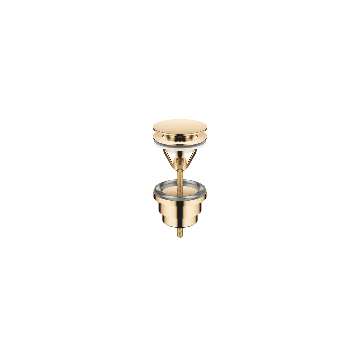 Dornbracht SERIES-VARIOUS Lavabo Süzgeci, Bas-Aç Kapatmasız 1 1/4" — Durabrass (23 ayar Altın)