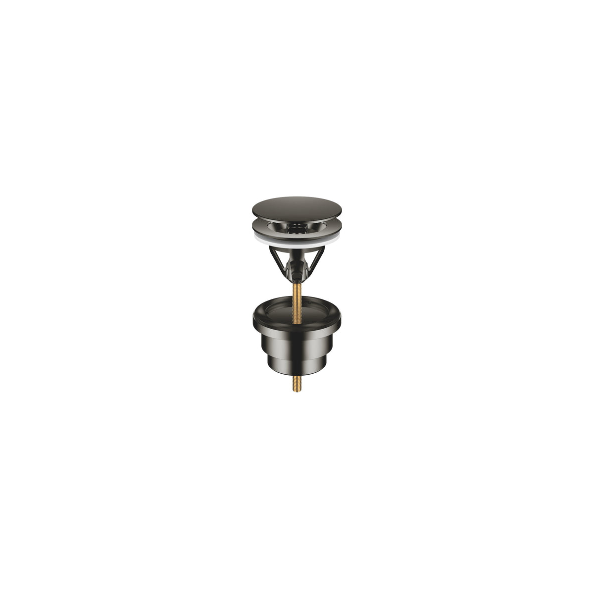 Dornbracht SERIES-VARIOUS Lavabo Süzgeci, Bas-Aç Kapatmasız 1 1/4" — Koyu Krom