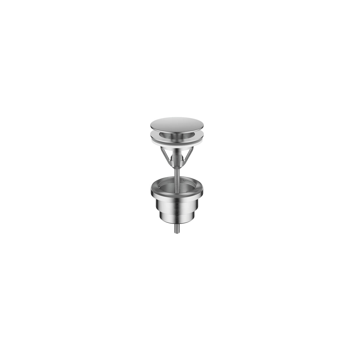 Dornbracht SERIES-VARIOUS Lavabo Süzgeci, Bas-Aç Kapatmasız 1 1/4" — Fırçalanmış Krom