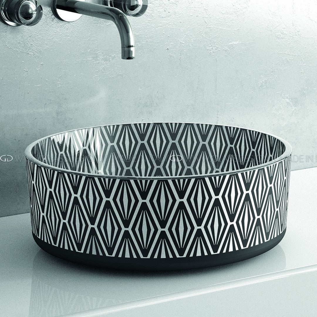 Glass Design Bamboo: Kristal Çanak Lavabo Koleksiyonunda Doğanın Geometrisi