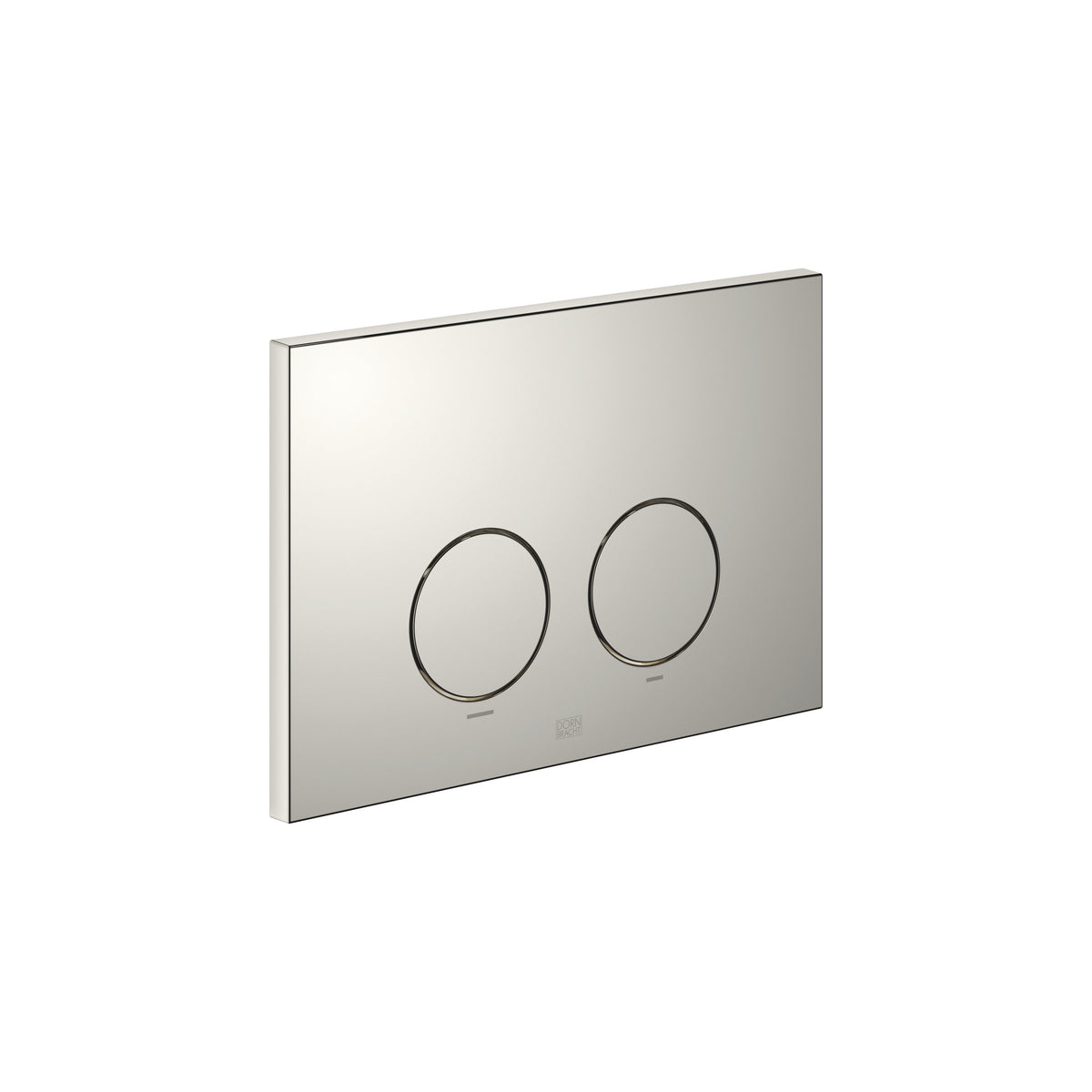 Dornbracht SERIES SPECIFIC Geberit Gömme Rezervuar Kumanda Paneli, Yuvarlak — Platin