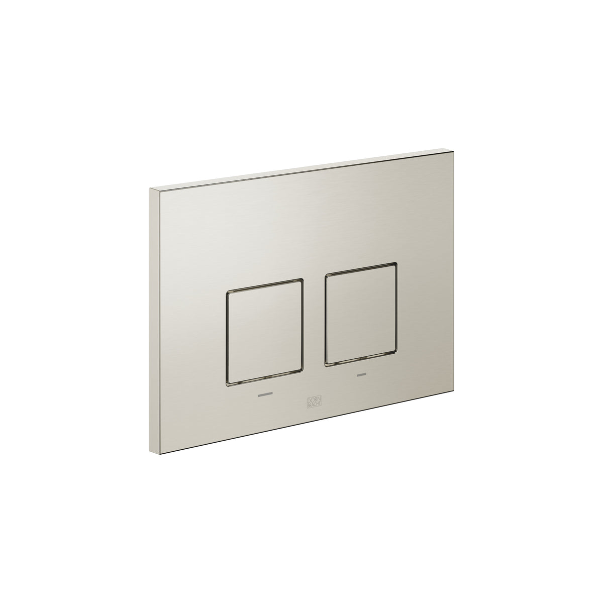 Dornbracht SERIES SPECIFIC Geberit Gömme Rezervuar Kumanda Paneli, Köşeli — Fırçalanmış Platin