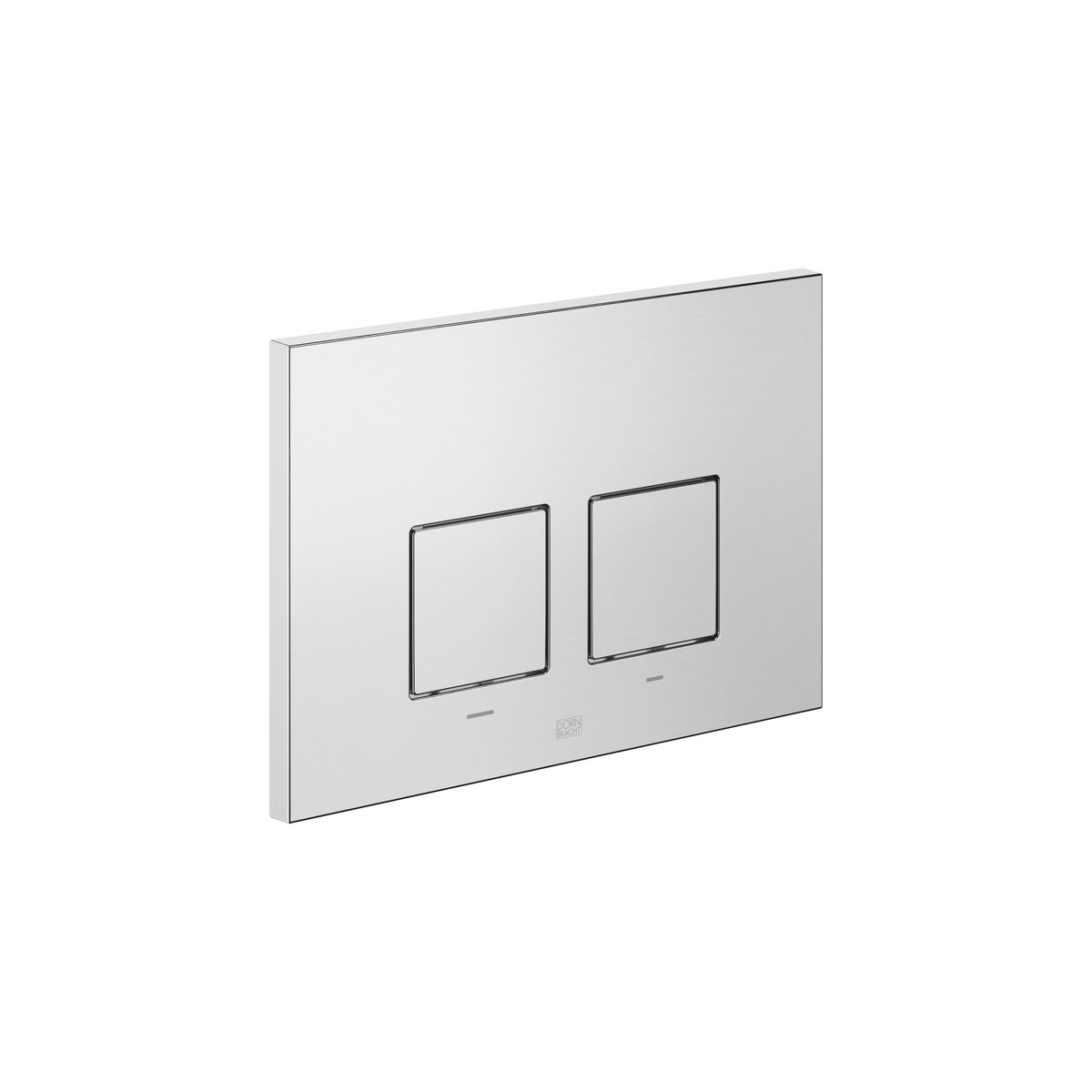 Dornbracht SERIES SPECIFIC Geberit Gömme Rezervuar Kumanda Paneli, Köşeli — Fırçalanmış Krom