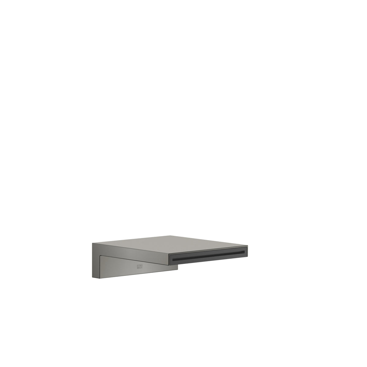 Dornbracht SERIES SPECIFIC Küvet Şelale Çıkış Ucu Ankastre — Fırçalanmış Koyu Platin