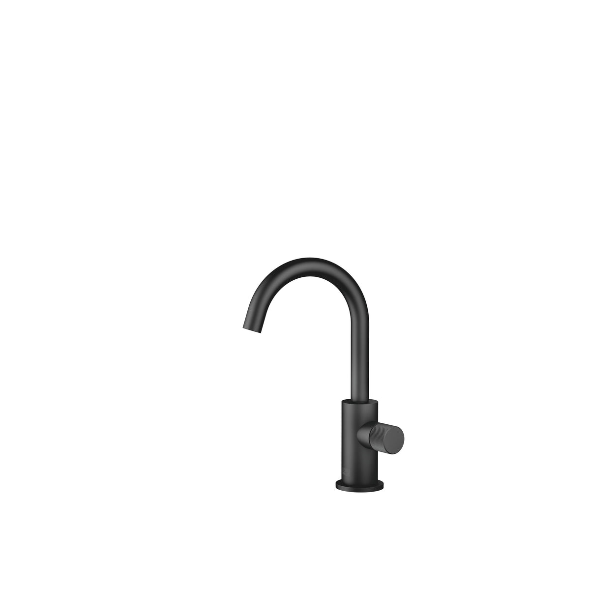 Dornbracht META Tek Su Girişli Lavabo Musluğu, Soğuk Su — Mat Siyah