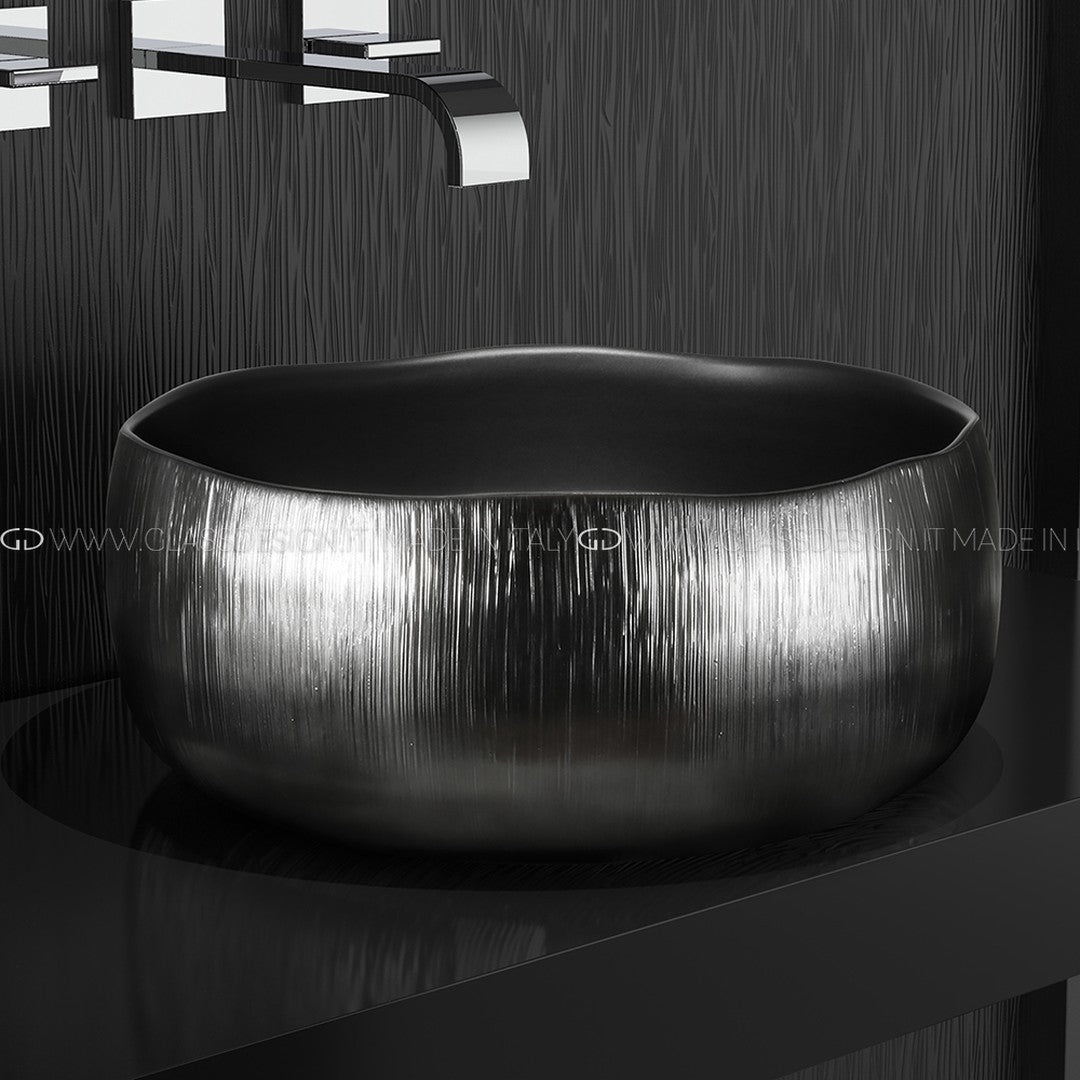 Glass Design Mode: İtalyan Kristal Çanak Lavabo Koleksiyonu