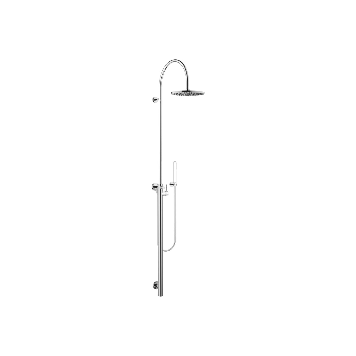 Dornbracht SERIES SPECIFIC Duş Sistemi Tek Kollu Duş Bataryalı El Duşusuz — Krom
