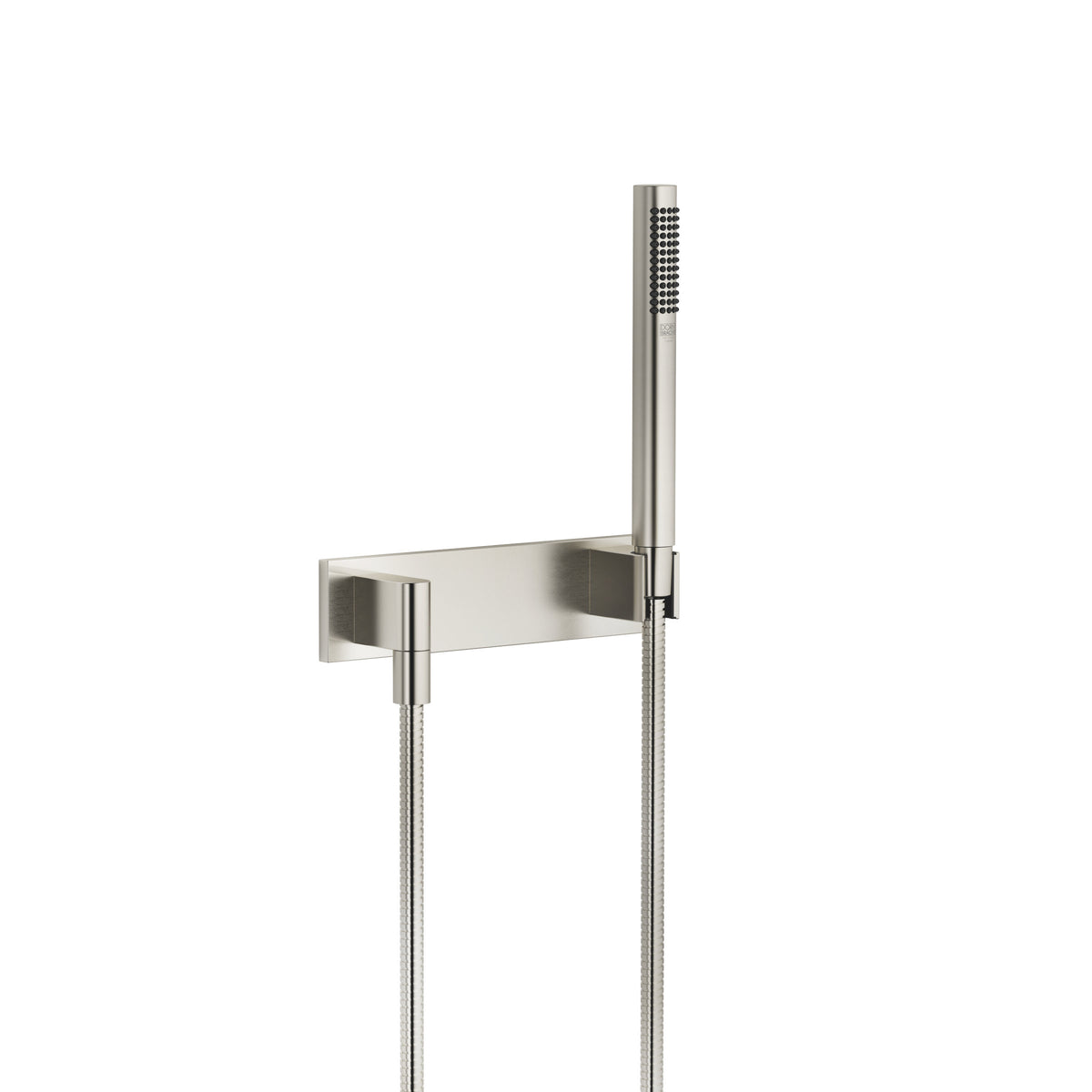 Dornbracht SERIES SPECIFIC El Duşu Seti Kapak Plakalı — Fırçalanmış Platin