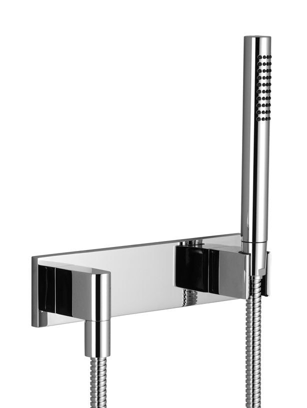 Dornbracht SERIES SPECIFIC El Duşu Seti Kapak Plakalı — Fırçalanmış Açık Altın (PVD)