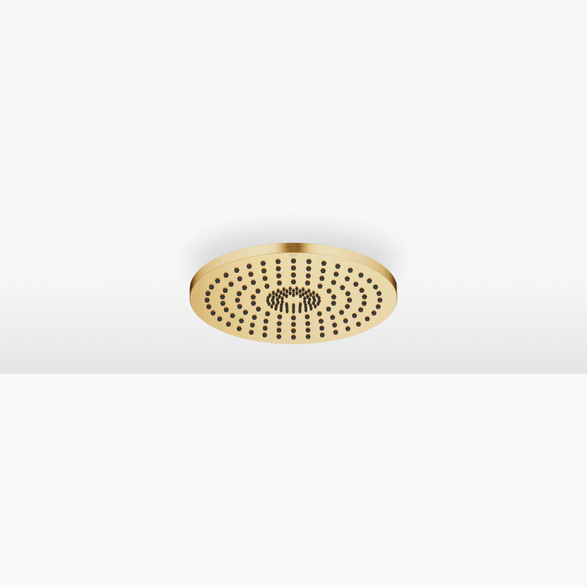 Dornbracht SERIES SPECIFIC Tepe Duşu Tavan Sıva üstü 300 mm — Fırçalanmış Durabrass (23 ayar Altın)