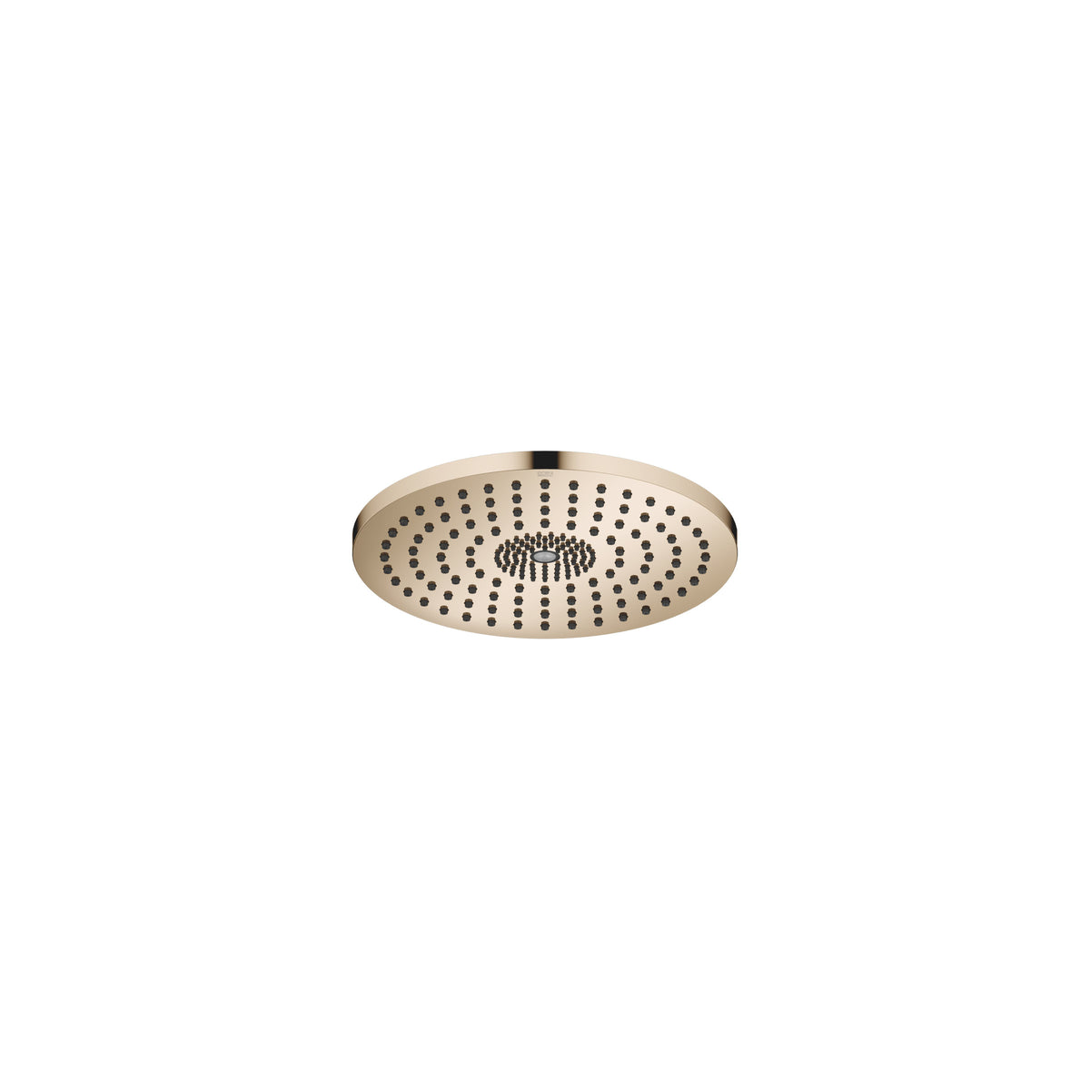 Dornbracht SERIES SPECIFIC Tepe Duşu Tavan Sıva Üstü, Işıklı 300 mm — Açık Altın (PVD)