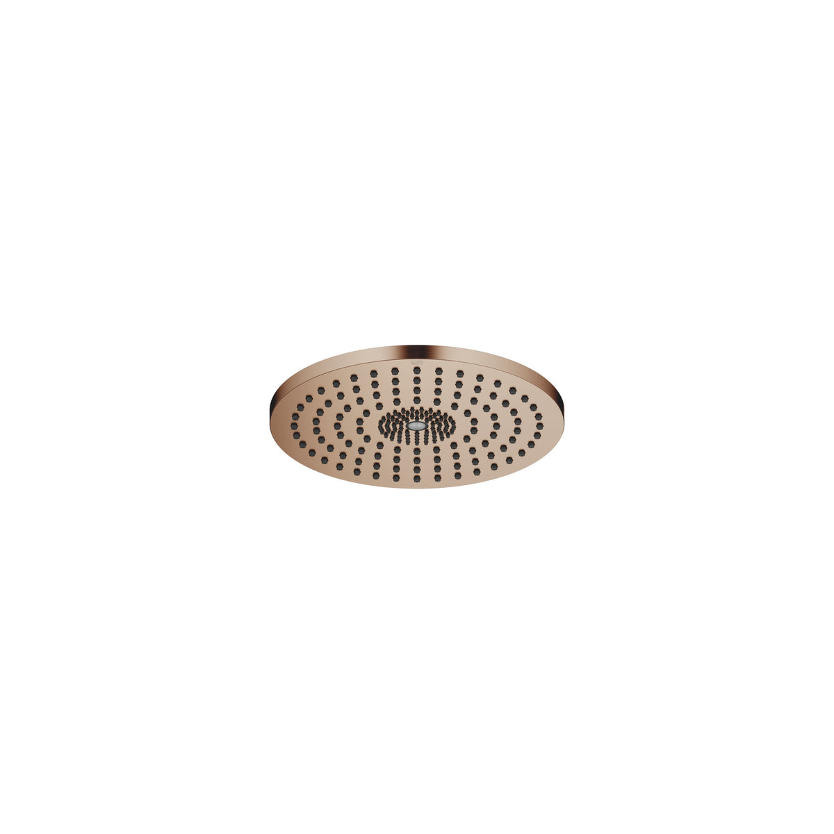 Dornbracht SERIES SPECIFIC Tepe Duşu Tavan Sıva Üstü, Işıklı 300 mm — Fırçalanmış Bronz (PVD)