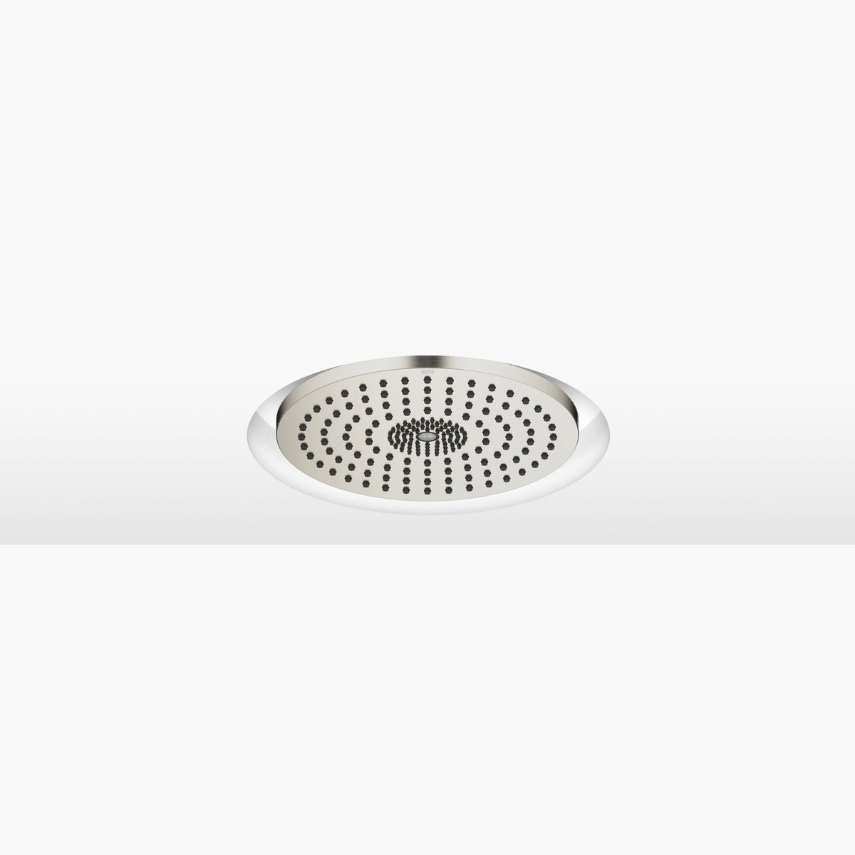 Dornbracht SERIES SPECIFIC Tepe Duşu Tavana Gömme, Işıklı 300 mm — Fırçalanmış Platin