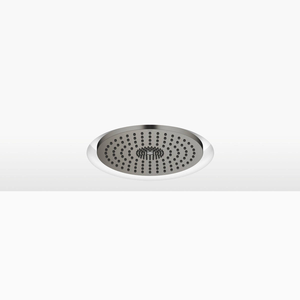 Dornbracht SERIES SPECIFIC Tepe Duşu Tavana Gömme, Işıklı 300 mm — Fırçalanmış Koyu Platin