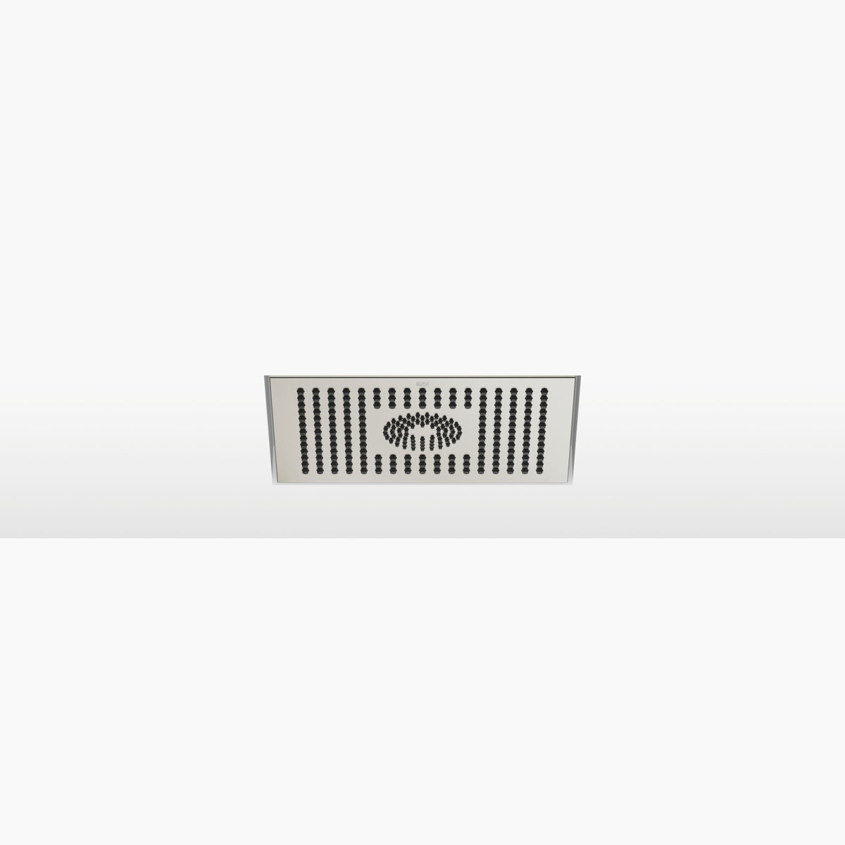 Dornbracht SERIES SPECIFIC Tepe Duşu Tavana Gömme 300 x 240 mm — Fırçalanmış Platin