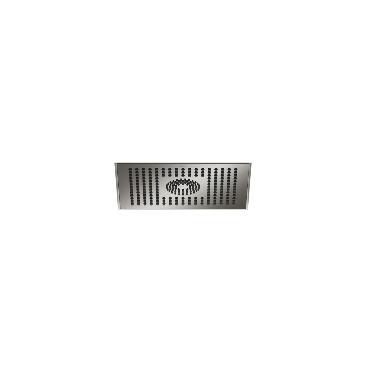 Dornbracht SERIES SPECIFIC Tepe Duşu Tavana Gömme 300 x 240 mm — Koyu Krom