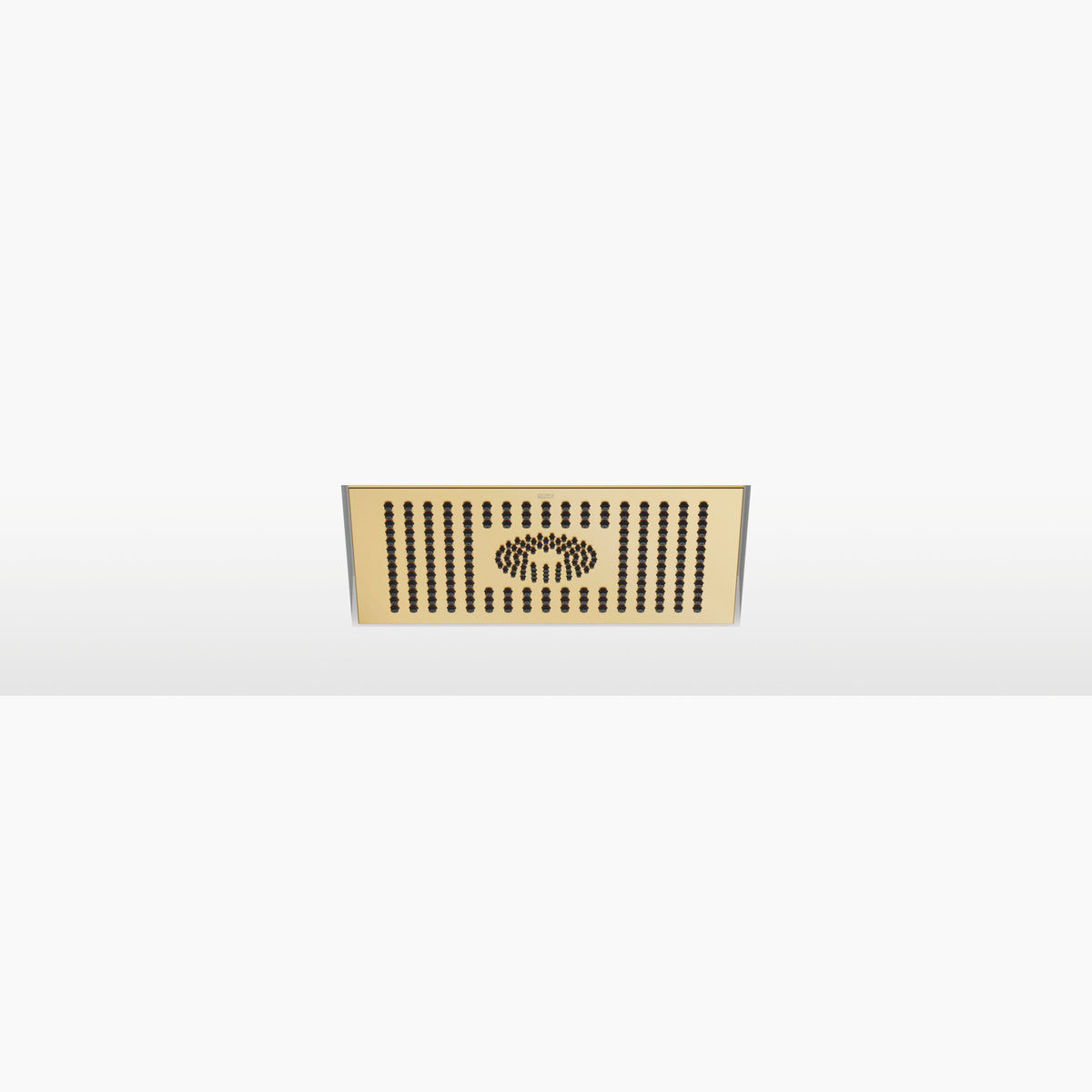Dornbracht SERIES SPECIFIC Tepe Duşu Tavana Gömme 300 x 240 mm — Fırçalanmış Durabrass (23 ayar Altın)