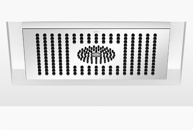 Dornbracht SERIES SPECIFIC Tepe Duşu Tavana Gömme, Işıklı 300 x 240 mm — Şampanya (22 ayar Altın)