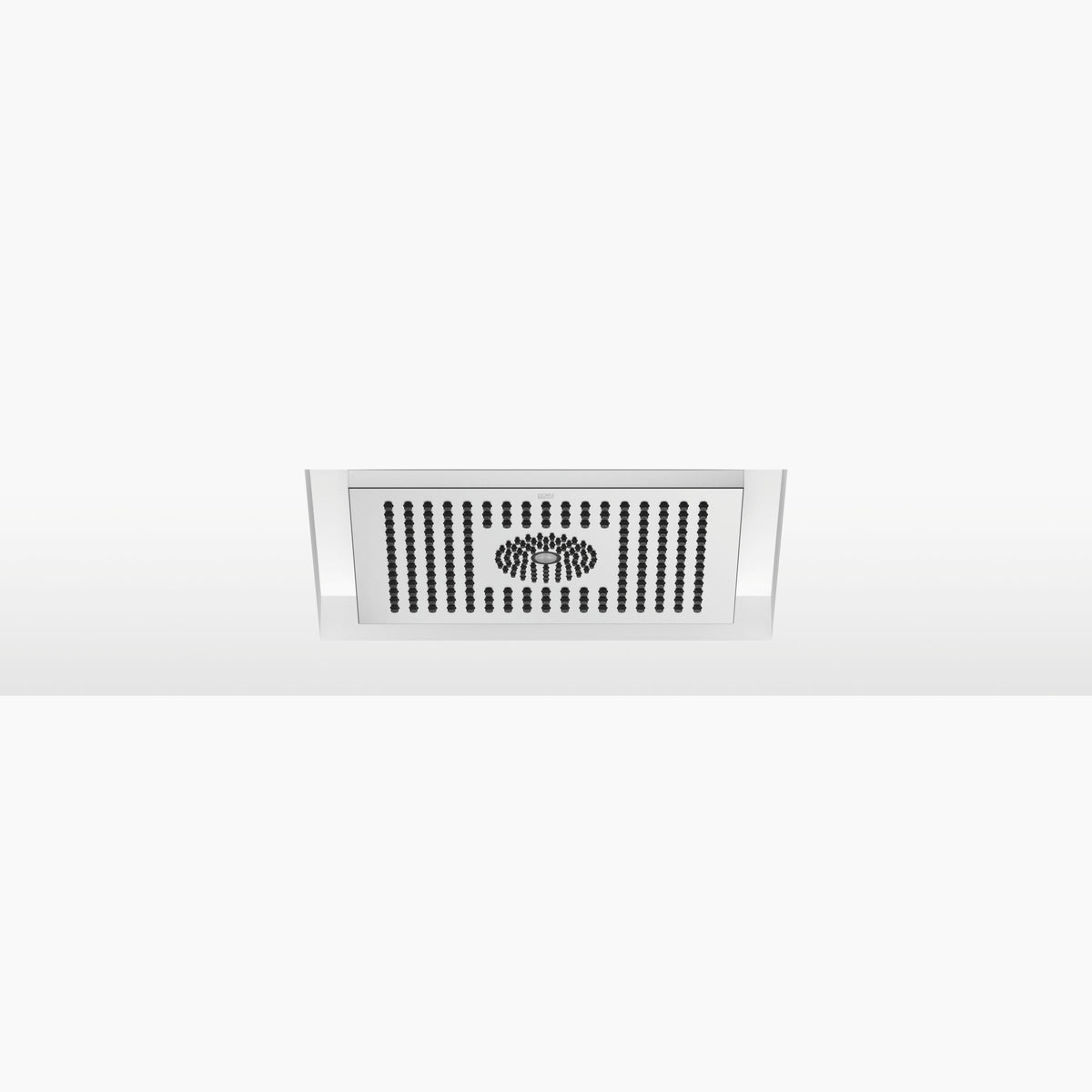 Dornbracht SERIES SPECIFIC Tepe Duşu Tavana Gömme, Işıklı 300 x 240 mm — Fırçalanmış Krom