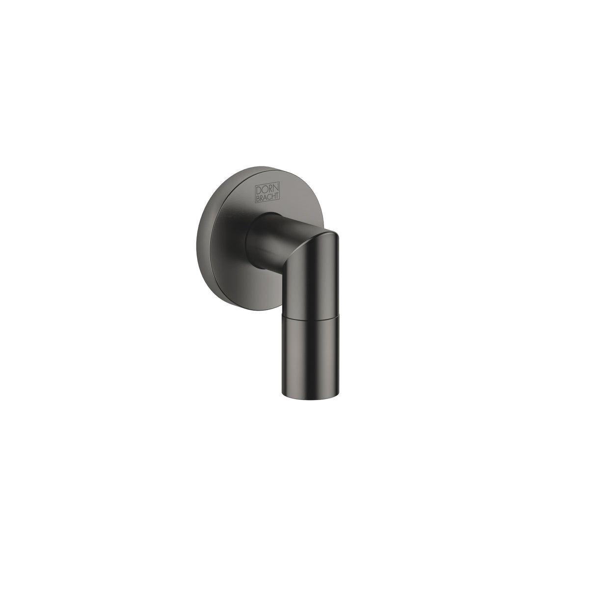 Dornbracht SERIES SPECIFIC Duvar Dirseği — Fırçalanmış Koyu Platin