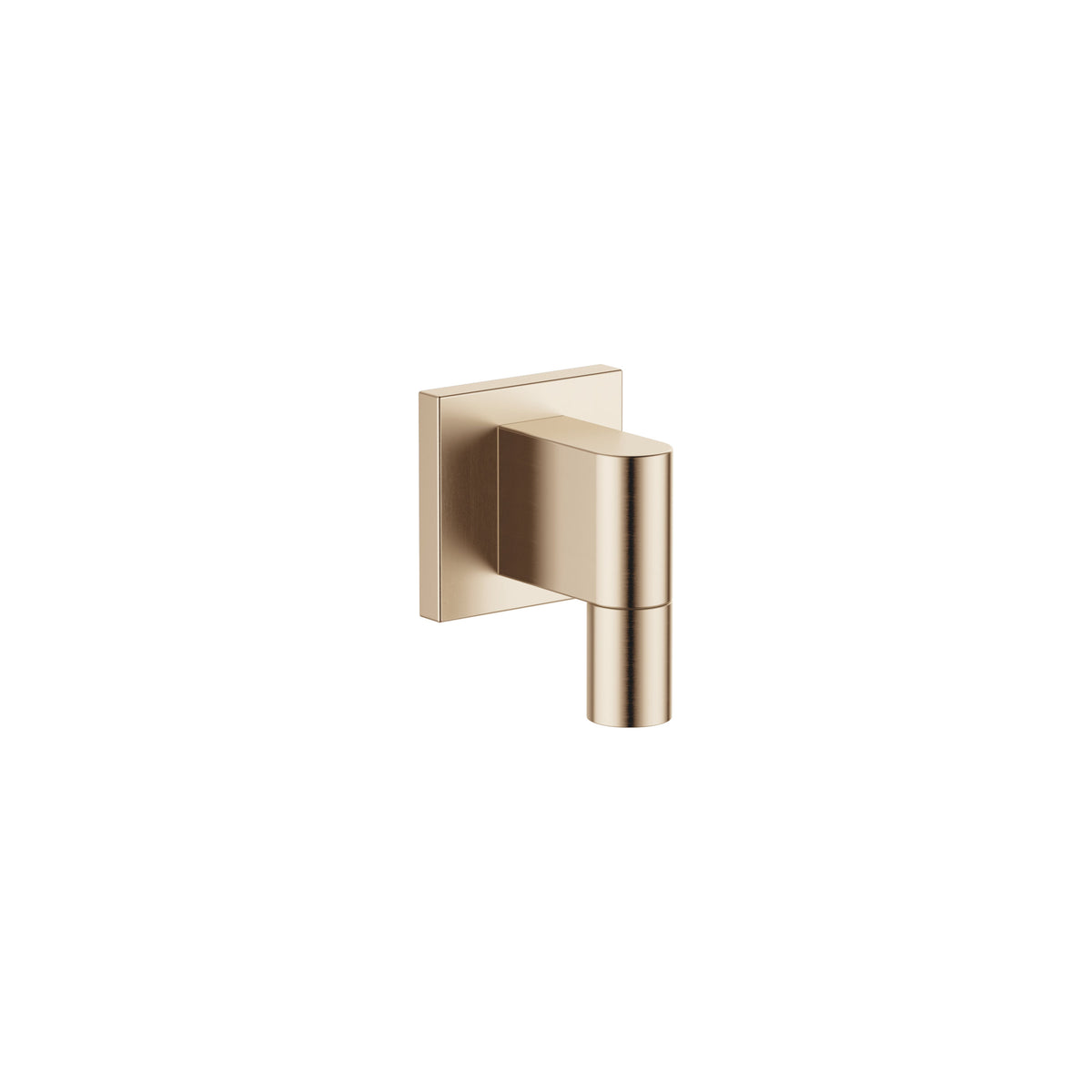 Dornbracht SERIES SPECIFIC Duvar Dirseği — Fırçalanmış Şampanya (22 ayar Altın)