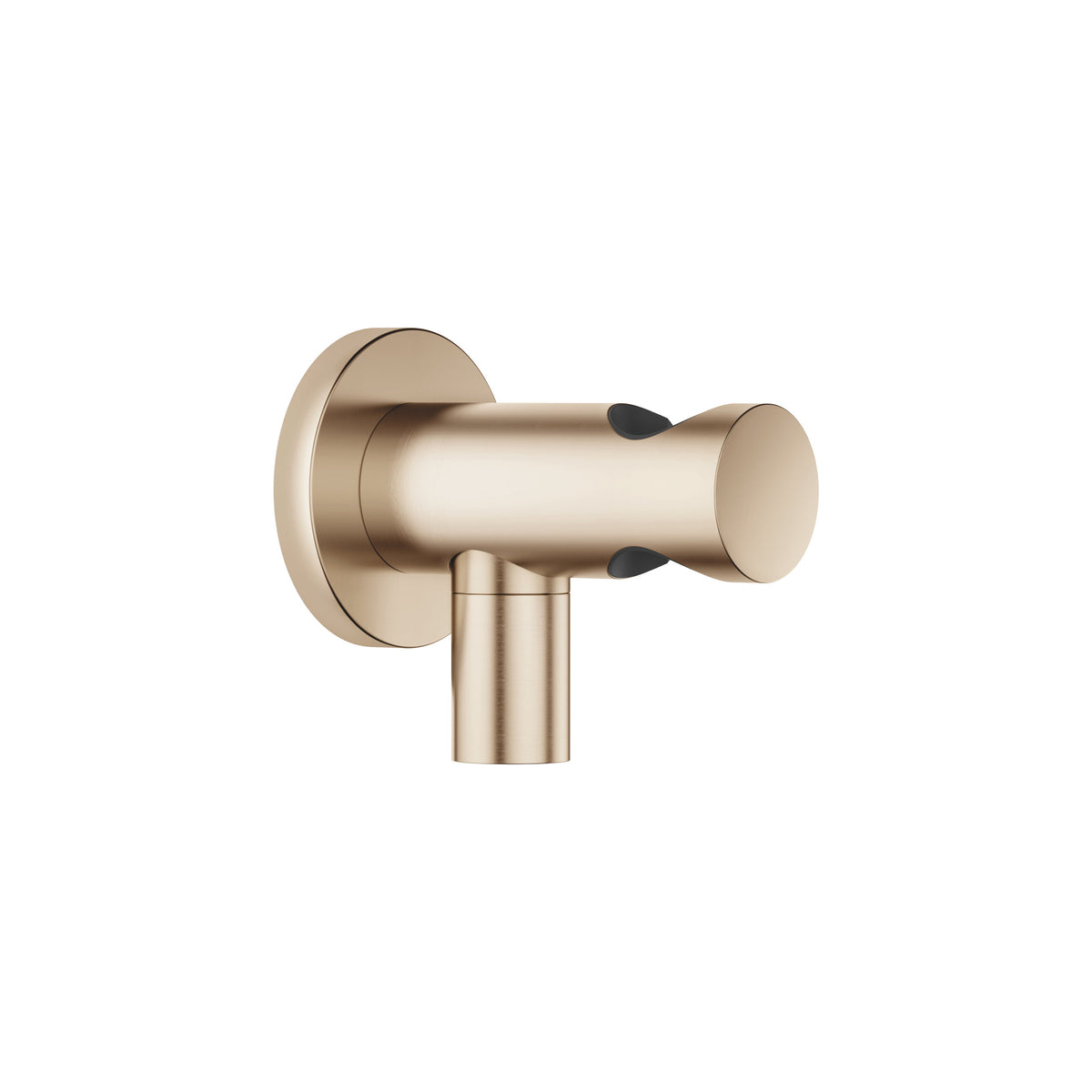 Dornbracht SERIES SPECIFIC Duvar Dirseği Entegre Duş Tutuculu — Fırçalanmış Açık Altın (PVD)
