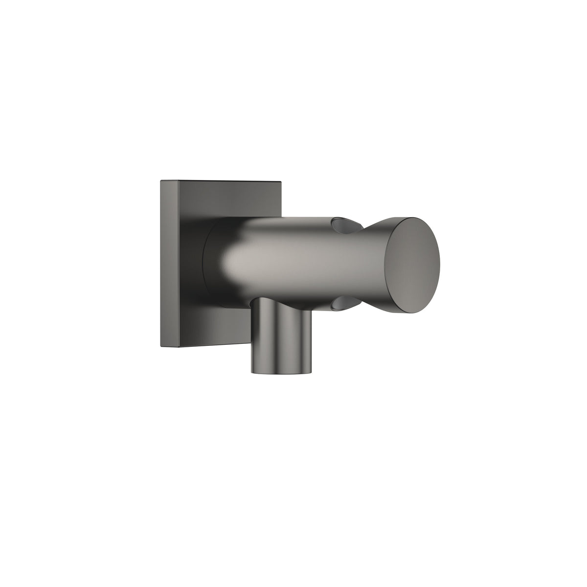 Dornbracht SERIES SPECIFIC Duvar Dirseği Entegre Duş Tutuculu — Fırçalanmış Koyu Platin