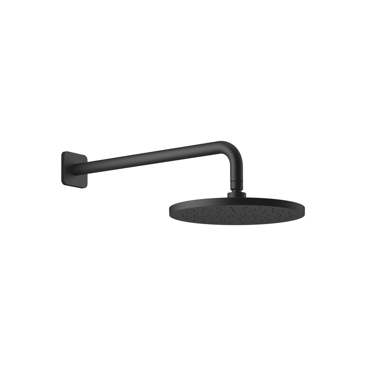 Dornbracht DORNBRACHT YARRE Tepe Duşu Duvara Sabitlemeli 250 mm — Yumuşak Siyah