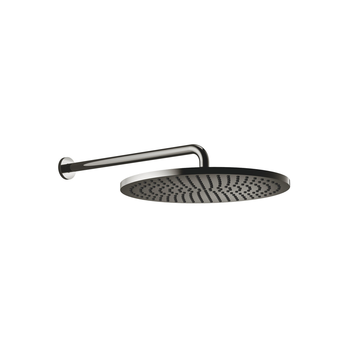 Dornbracht SERIES SPECIFIC Tepe Duşu Duvara Sabitlemeli FlowReduce 400 mm — Koyu Krom