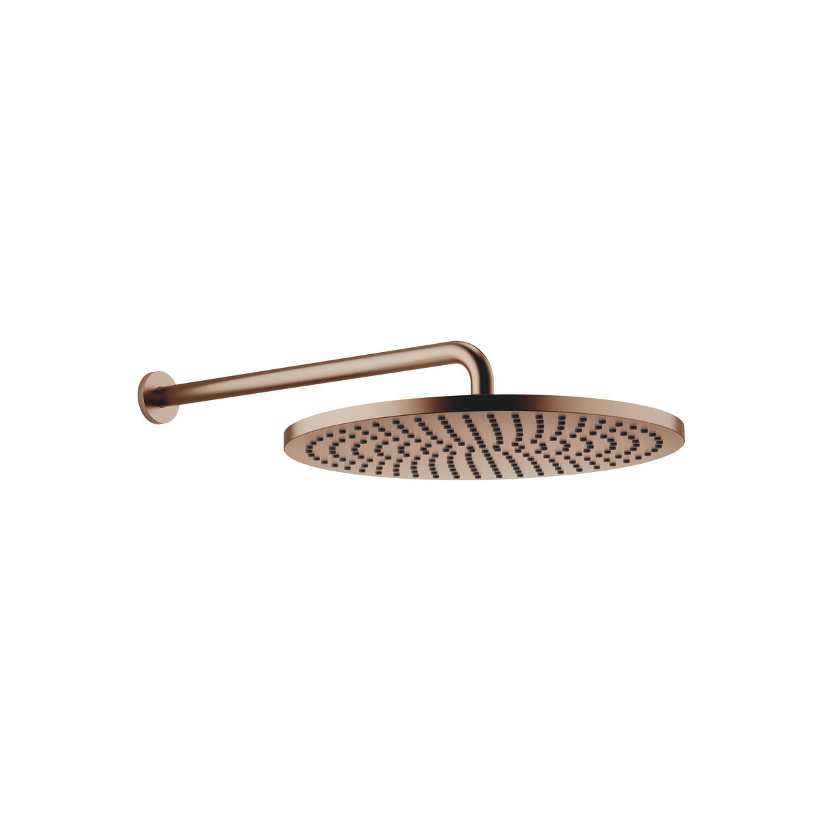 Dornbracht SERIES SPECIFIC Tepe Duşu Duvara Sabitlemeli 400 mm — Fırçalanmış Bronz (PVD)