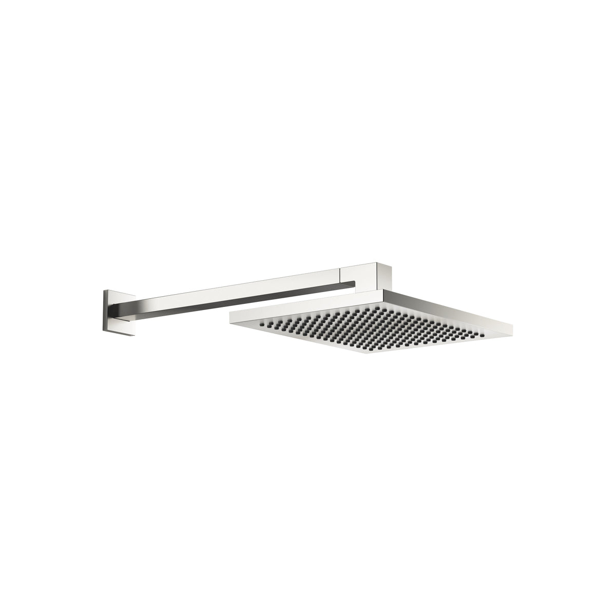 Dornbracht SERIES SPECIFIC Tepe Duşu Duvara Sabitlemeli FlowReduce 300 x 240 mm — Fırçalanmış Platin