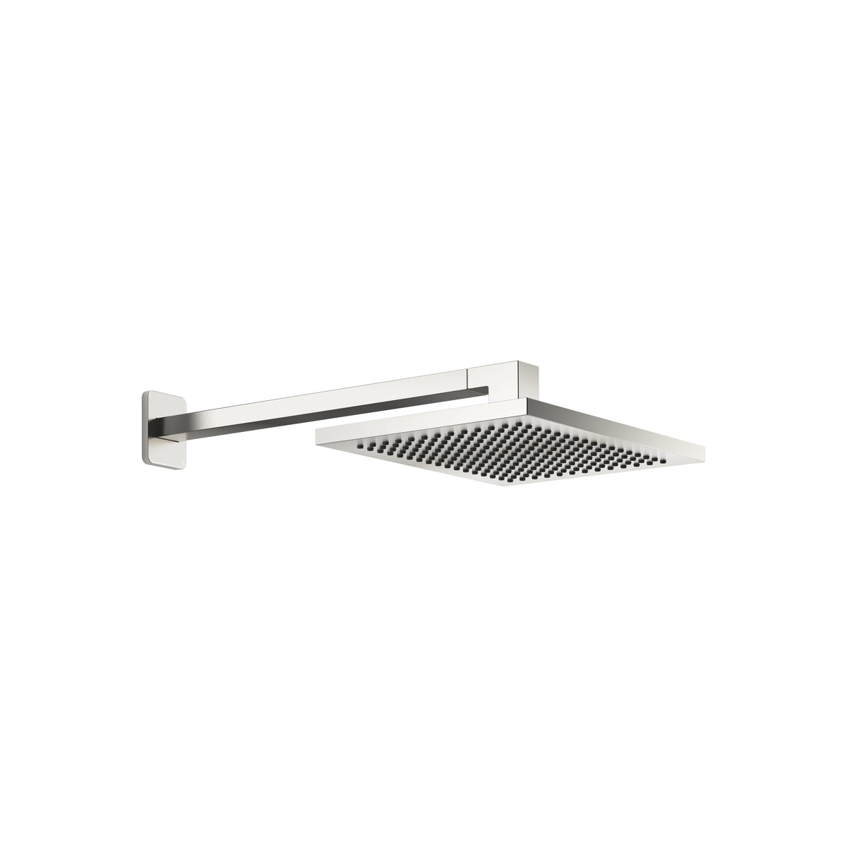 Dornbracht LULU Tepe Duşu Duvara Sabitlemeli 300 x 240 mm — Fırçalanmış Platin