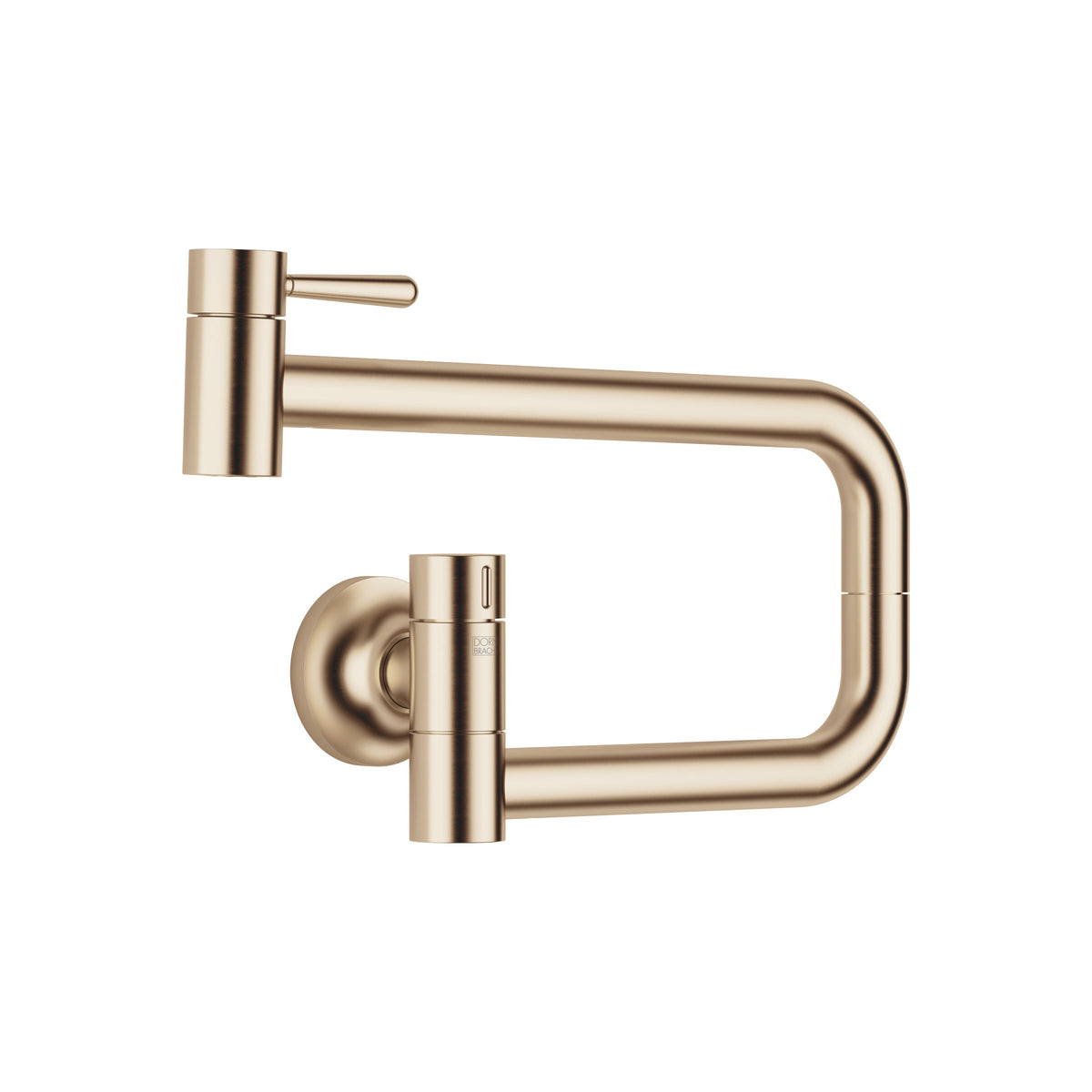 Dornbracht VAIA POT FILLER Soğuk Su Musluğu — Fırçalanmış Şampanya (22 ayar Altın)