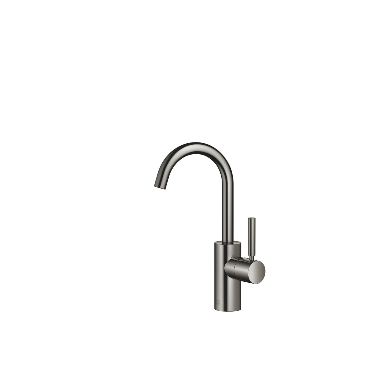 Dornbracht META Tek Kollu Lavabo Bataryası Süzgeçsiz — Koyu Krom
