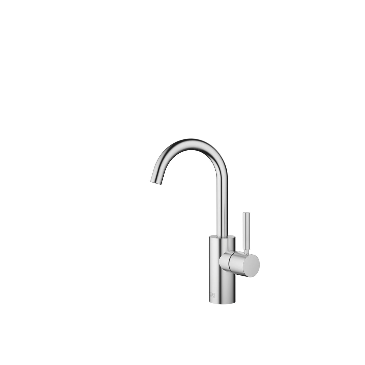 Dornbracht META Tek Kollu Lavabo Bataryası Süzgeçsiz — Fırçalanmış Krom