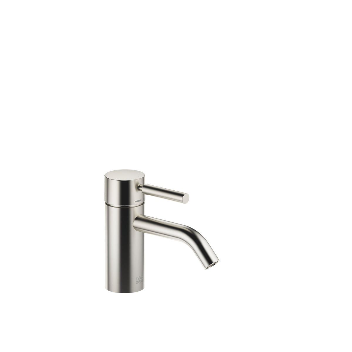 Dornbracht META Tek Kollu Lavabo Bataryası Süzgeçsiz — Fırçalanmış Platin