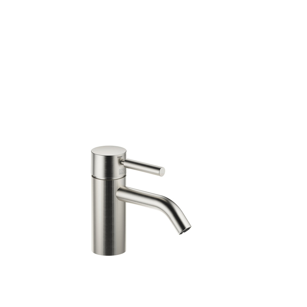 Dornbracht META Tek Kollu Lavabo Bataryası Süzgeçsiz — Fırçalanmış Platin