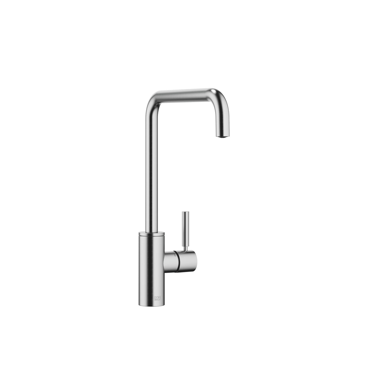 Dornbracht META SQUARE Tek Kollu Batarya — Fırçalanmış Krom