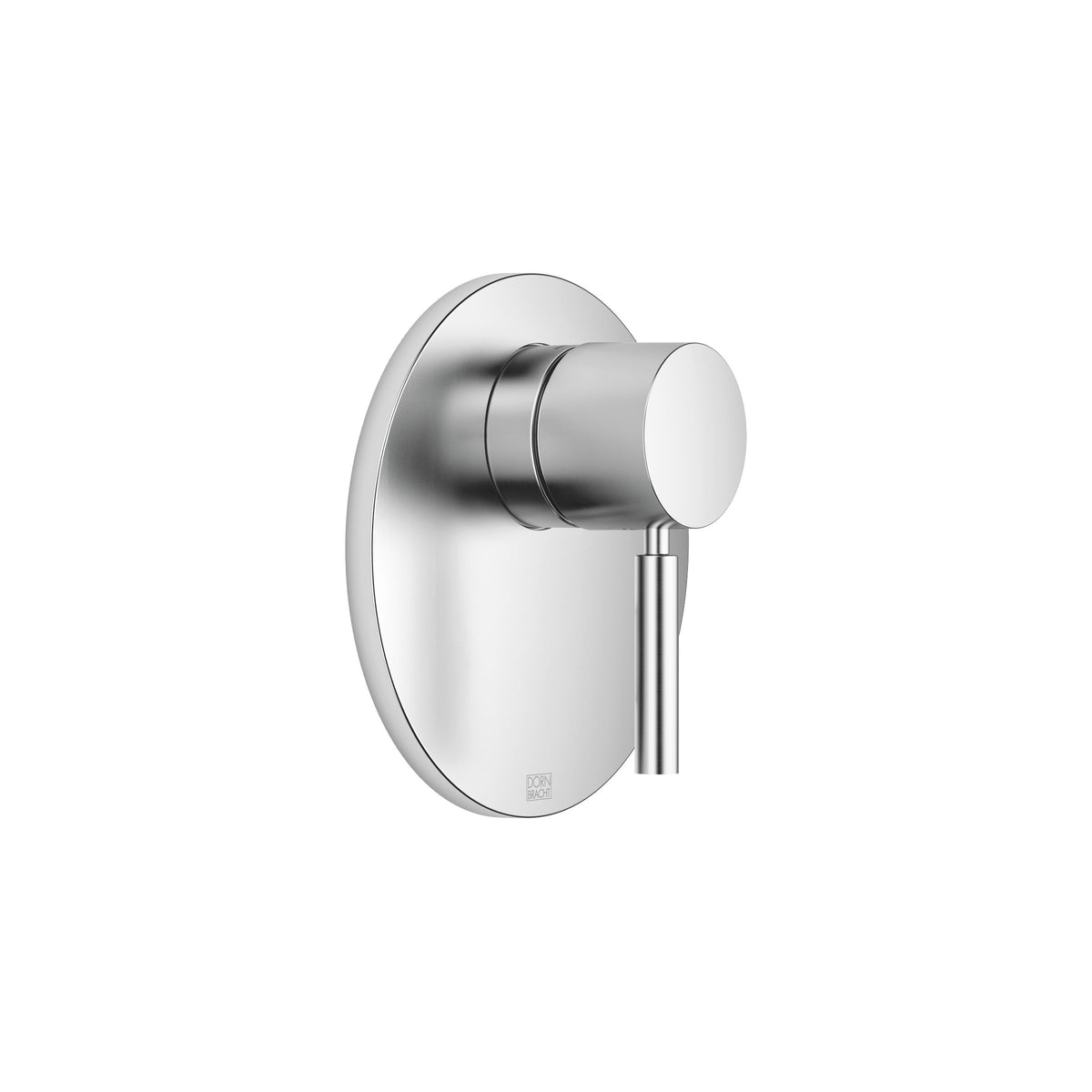 Dornbracht EDITION PRO Ankastre Tek Kollu Batarya Yönlendiricisiz — Fırçalanmış Krom