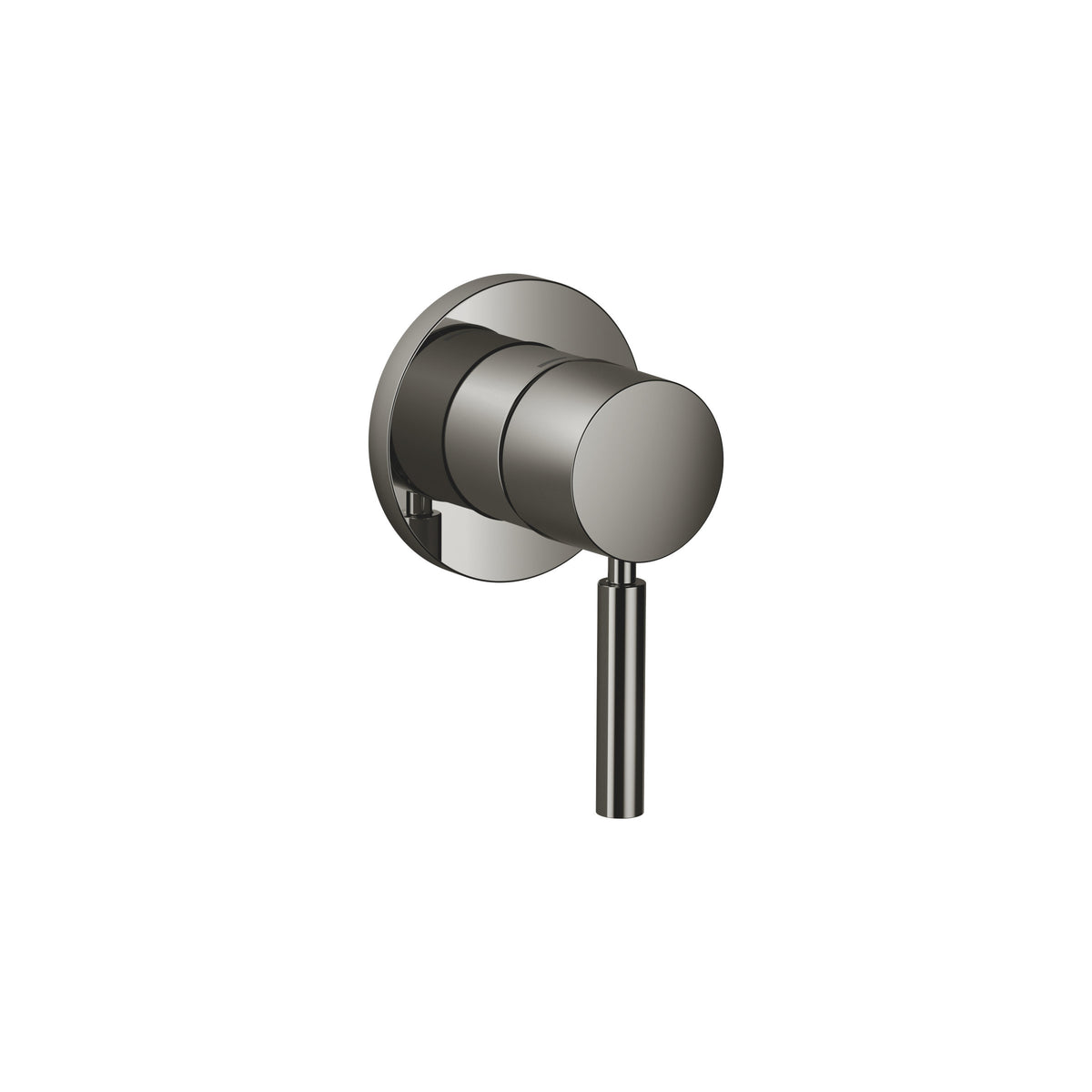 Dornbracht SERIES SPECIFIC Ankastre Tek Kollu Batarya Kapak Plakalı — Koyu Krom